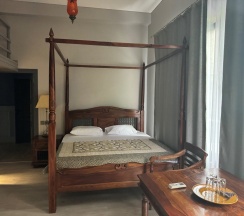 Однокомнатный номер на 1м этаже с балконом в Ольденбург