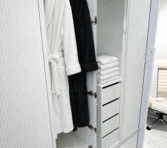 1-комнатные апартаменты с 1 двуспальной кроватью, 28.8 м², цокольный этаж в Апартаменты на Ветеранов