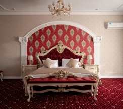 Номер люкс свадебный с 1 двуспальной кроватью в Djump hotel