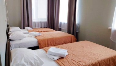 Номер стандарт улучшенный с 3 односпальными кроватями в Smart Hotel KDO Воронеж