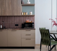 Апартаменты с балконом и с красивым видом из окна в Апартаменты Central street от сети Good Vibes Apartments