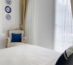 Номер Standard с балконом и с видом на бассейн в Balambaka Hotel Alacati