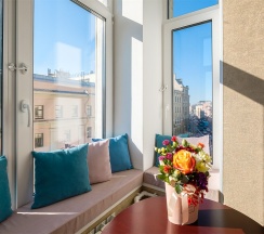 Делюкс с эркером в Nevskiy Eclectic by Akyan