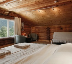 Luxe*** Room с видом на горы и реку (к2R3) в Шале Леший