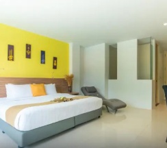 Двухместный номер двуспальная кровать в The Lantern Resorts Patong