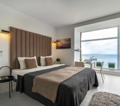 Panorama sea view Studio (Панорамный вид на море, до 3 гостей), Станюковича 48/5 в Vvo apartments group