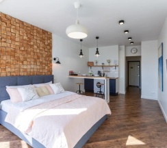 Двухместные апартаменты c 1 комнатой (двуспальная кровать) в RentPlaza