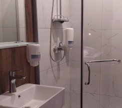 2-местный 1-комнатный номер стандарт с 2 односпальными кроватями в Smart Hotel Neo Туапсе