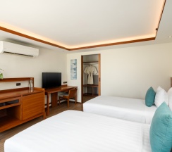 Двухместное бунгало Deluxe с видом на море 2 отдельные кровати в Отель Saii Phi Phi Island Village