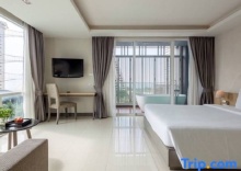 Номер Deluxe с видом на море в Prima Hotel Pattaya