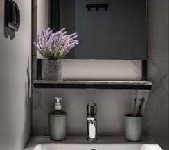 Студия с мини-кухней с двуспальной кроватью в Greenfeel