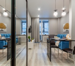 Апартаменты студия RoomyRoom Graf Orlov Studio в RoomyRoom (РумиРум) на проспекте Московский