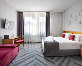 Двухместный номер Deluxe 2 отдельные кровати в Tulip Inn Rosa Khutor