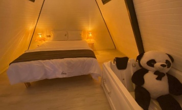 Коттедж c 1 комнатой в Panda Bungalov