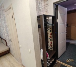 1-комнатные апартаменты студия с 1 односпальной кроватью и диваном-кроватью в Студия Роза