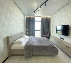 Студия Премиум с панорамным видом на море в ЖК Метрополь (381) в Метрополь рэнт-апарт