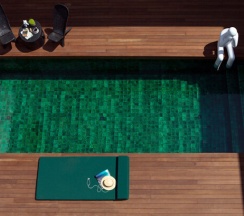 Двухместная Secret Pool Villa двуспальная кровать в The Library