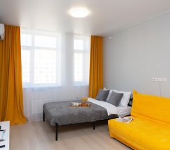 Апартаменты студия Горчица ApartaMIA в Семейный уголок