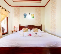 Двухместный номер Standard с видом на сад двуспальная кровать в Starlight Haad Rin Resort