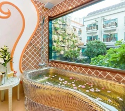 Двухместный люкс Agate двуспальная кровать в The AGATE Pattaya Boutique Resort