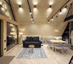 Семейный номер Superior с 2 комнатами в Live Glamp