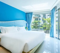 Двухместный номер Standard (двуспальная кровать) в Centara Sonrisa Residences & Suites Sriracha
