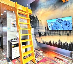 Коттедж А-Frame в Побег из квартиры