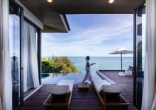 Вилла с видом на океан в Cape Fahn Hotel Samui