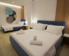 Трёхместный номер Deluxe с видом на море в Julia Hotel