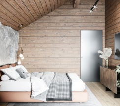 Коттедж VIP с балконом в Плавное течение