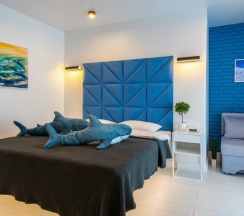 Seaside Apartment (Вид на море, первая линия, до 4 гостей), Станюковича 48/5 в Vvo apartments group