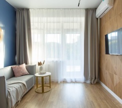 1-комнатные апартаменты люкс г. Троицк, ул. Прибрежная 17 в Дом у реки