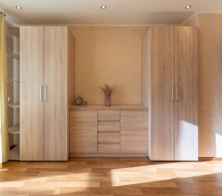 3-комнатные апартаменты улучшенные с балконом для 5 гостей в Степаненков