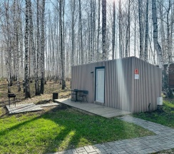 Домик №3 в березовой роще в Огонь