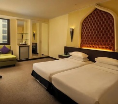 Двухместная студия (2 отдельные кровати) в The Davis Bangkok Hotel