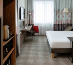 Стандартный номер, с рабочей зоной - с двуспальной кроватью в Novotel Москва Киевская