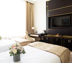 Стандартный номер с 2 односпальными кроватями в 7 Avenue Hotel&SPA