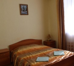 Номер стандарт с 1 двуспальной кроватью в ГК СПА-Волга