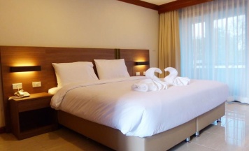 Двухместный номер Superior с балконом двуспальная кровать в The Impress Nan Hotel