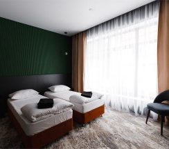Двухместный номер Делюкс с 2 кроватями в Dombay winter hall