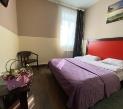 Номер стандарт с 1 двуспальной кроватью в Отдых