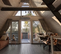 A-frame "Бохо" в Лисичкин холм