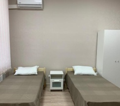 2-местный номер стандарт с 2 односпальными кроватями в Каменский hotel