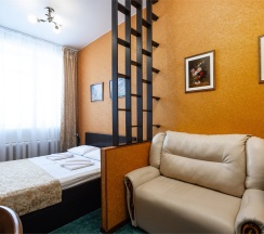 1 Одноместный номер(полу люкс),с двухспальной кроватью. в Аппартамент