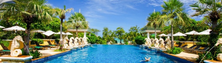Четырёхместный номер Standard в Phuket Graceland Resort And Spa
