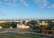 Супериор с одной двуспальной кроватью с видом на реку в Radisson Hotel & Congress Center Saransk