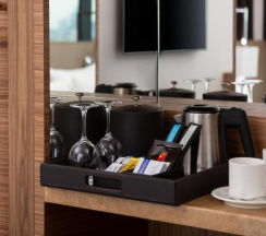 Номер стандарт с 1 двуспальной кроватью в Radisson Blu Olympiyskiy Hotel Moscow