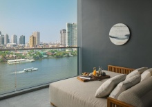 Двухместный номер with river view 2 отдельные кровати в Capella Bangkok