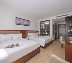 Двухместный люкс с балконом 2 отдельные кровати в Отель Aria Grand Hotel & Spa
