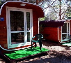 Домик кубо-бочка (3-х местный) в GreenCamping